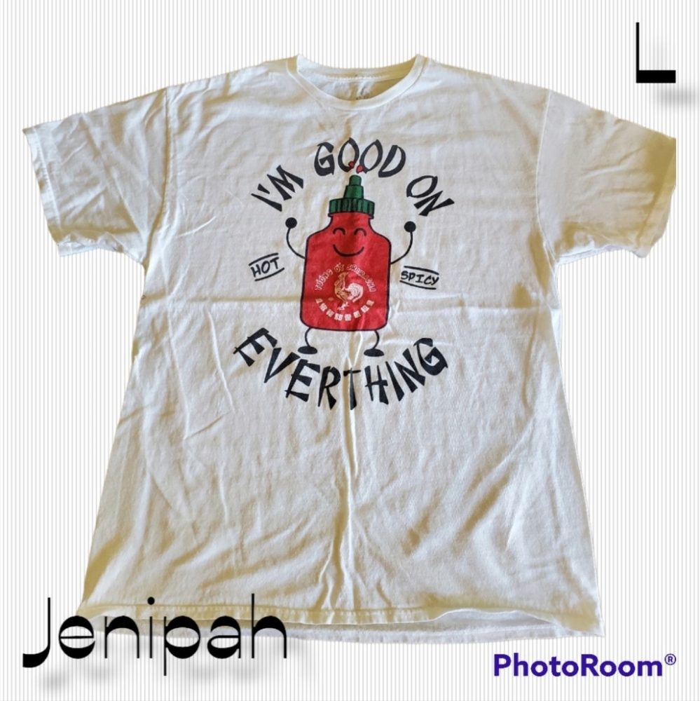 Sriracha Men's Graphic T-shirt sz L